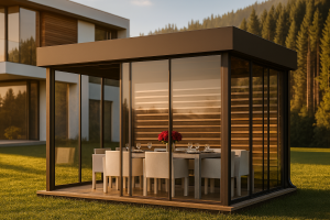 Foișor pentru 10 persoane (5x3x2.7m)