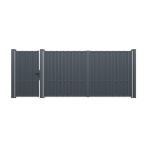 Poartă Model Șipcă Metalică - 72