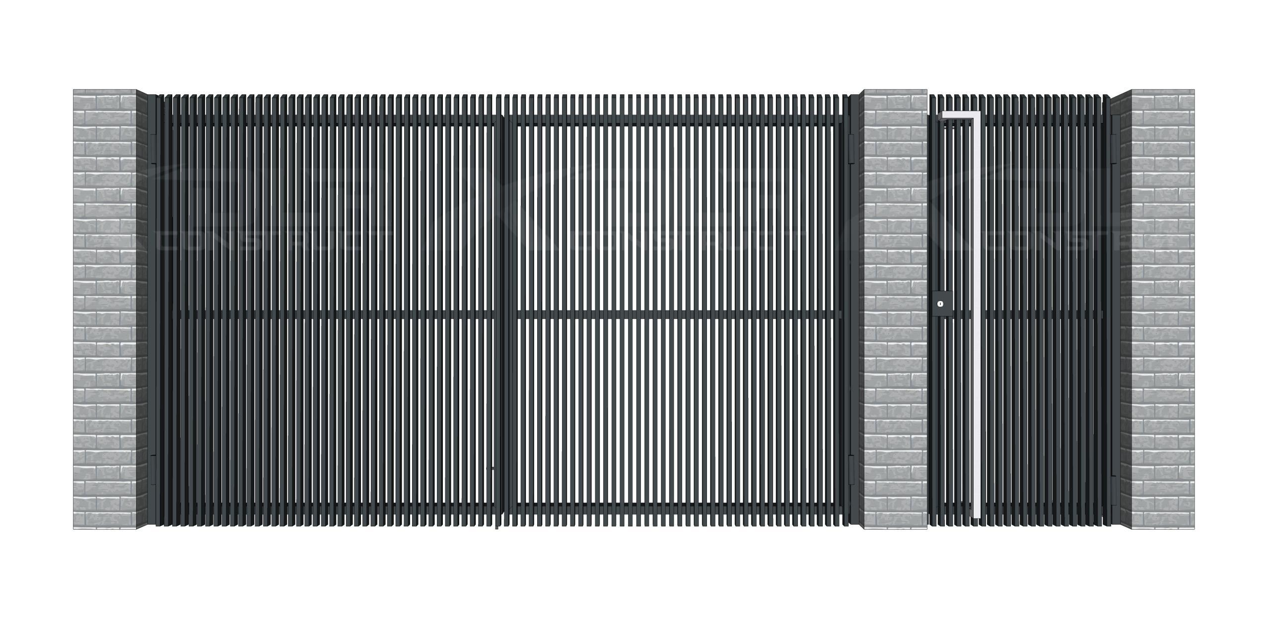 Poarta batantă "Vertical"